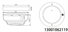 <b>1.1.1 JTY- -G GM M- - LD3000E N/A 点型光 电感烟火灾探测器 （编码型）</b>