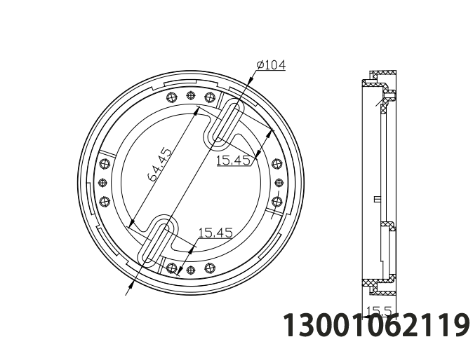 <b>LD10EN 编码型探测器底座</b>