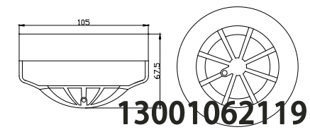 LD3301EN点型感温火灾探测器（A2S）（编码型）