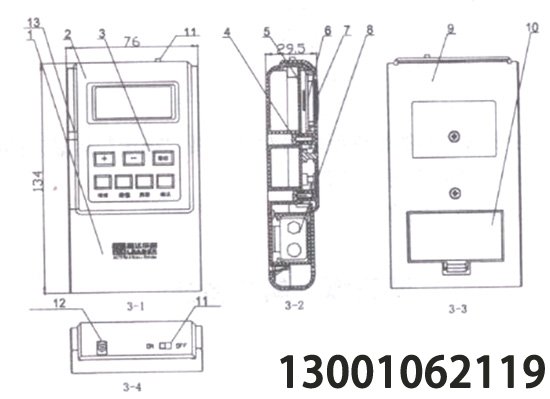 LD128EN-100电子编码器结构图