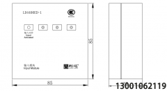 <b>LD4400E ED D- -1 1 输入模块</b>