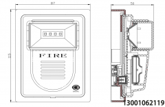 LD1001 1E EN N 火灾声光警报器（编码型）